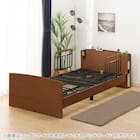 電動セミダブルベッドフレーム(ライズ3 2M-C MBR) 7枚目画像