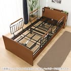 電動セミダブルベッドフレーム(ライズ3 2M-C MBR) 11枚目画像