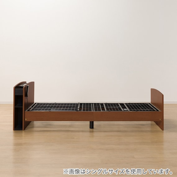 電動セミダブルベッドフレーム(ライズ3 2M-C MBR) 18枚目画像