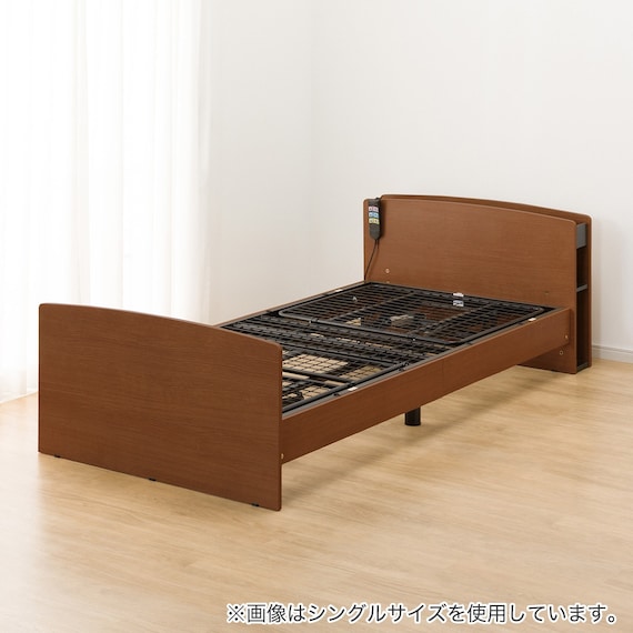 電動セミダブルベッドフレーム(ライズ3 2M-C MBR) 20枚目画像