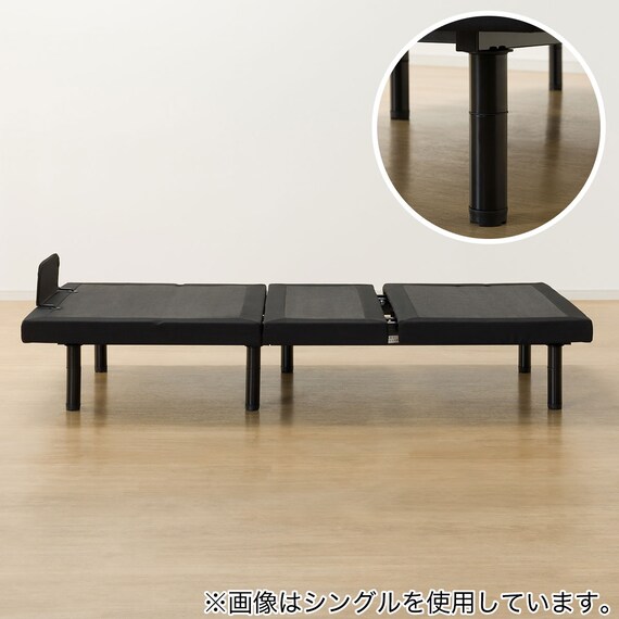 セミダブル電動ベッド3モーター(GU888 BK) 6枚目画像