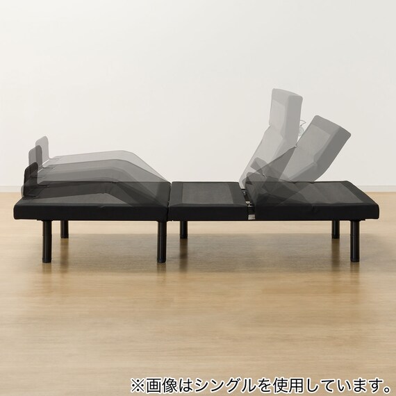セミダブル電動ベッド3モーター(GU888 BK) 7枚目画像