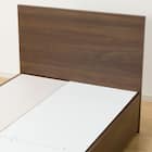 収納付きベッドフレーム シングル フラットタイプ (NS-001 DR31 引き出し付き 深型 床板 MBR2) 8枚目画像