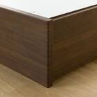 収納付きベッドフレーム シングル フラットタイプ (NS-001 DR31 引き出し付き 深型 床板 MBR2) 9枚目画像