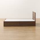 収納付きベッドフレーム シングル フラットタイプ (NS-001 DR31 引き出し付き 深型 床板 MBR2) 10枚目画像