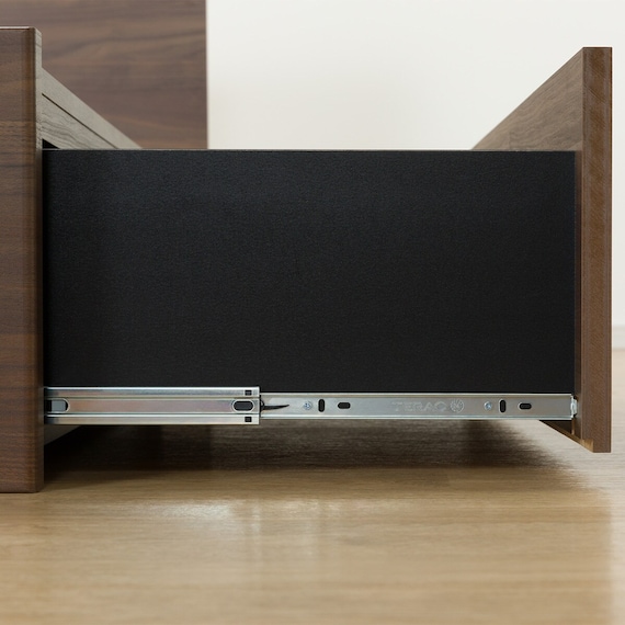 収納付きベッドフレーム シングル フラットタイプ (NS-001 DR31 引き出し付き 深型 床板 MBR2) 11枚目画像