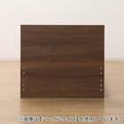 収納付きベッドフレーム セミダブル フラットタイプ (NS-001 DR25 引き出し付き 床板 MBR2) 7枚目画像