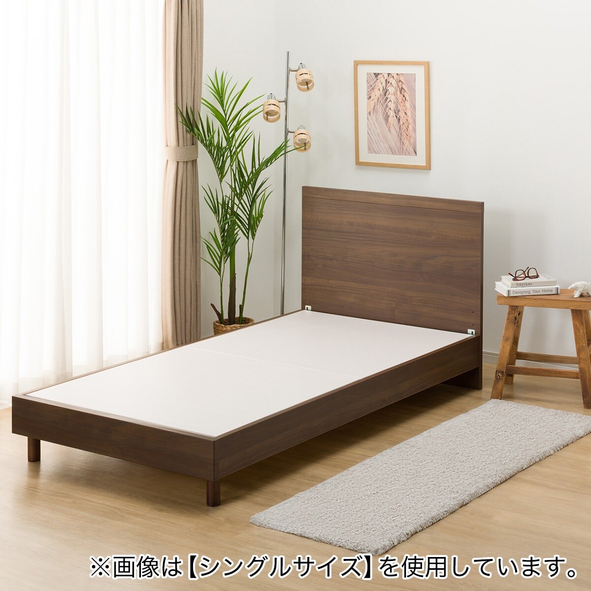 クイーンベッドフレーム(NS-001 LEG/LOW 床板 MBR) | ニトリネット