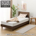 ベッドフレーム クイーン フラットタイプ (NS-001 LEG/LOW すのこ MBR2) 1枚目画像