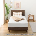 ベッドフレーム クイーン フラットタイプ (NS-001 LEG/LOW すのこ MBR2) 5枚目画像