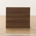 ベッドフレーム クイーン フラットタイプ (NS-001 LEG/LOW すのこ MBR2) 9枚目画像