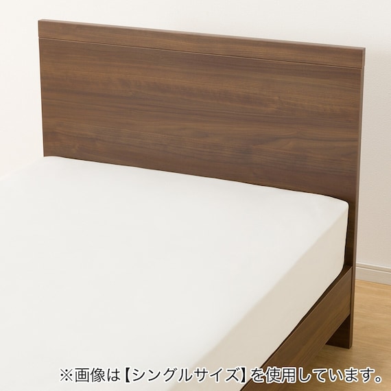 ベッドフレーム クイーン フラットタイプ (NS-001 LEG/LOW すのこ MBR2) 10枚目画像