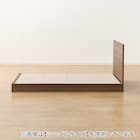 ベッドフレーム クイーン フラットタイプ (NS-001 LEG/LOW すのこ MBR2) 14枚目画像