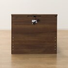 収納付きベッドフレーム シングル 棚付きタイプ (NS-002 DR31 引き出し付き 深型 床板 MBR2) 7枚目画像