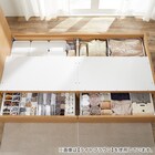 収納付きベッドフレーム シングル 棚付きタイプ (NS-002 DR31 引き出し付き 深型 床板 MBR2) 16枚目画像