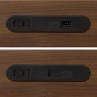 セミダブル ミニ棚付きベッドフレーム(NS-002 LEG/LOW すのこ MBR) 14枚目画像