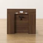 シングル 棚・照明・サイド収納付きベッドフレーム(NS-004 浅型/床板 MBR) 7枚目画像