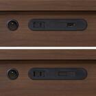 シングル 棚・照明・サイド収納付きベッドフレーム(NS-004 浅型/床板 MBR) 11枚目画像