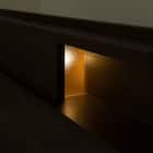 シングル 棚・照明・サイド収納付きベッドフレーム(NS-004 浅型/床板 MBR) 14枚目画像