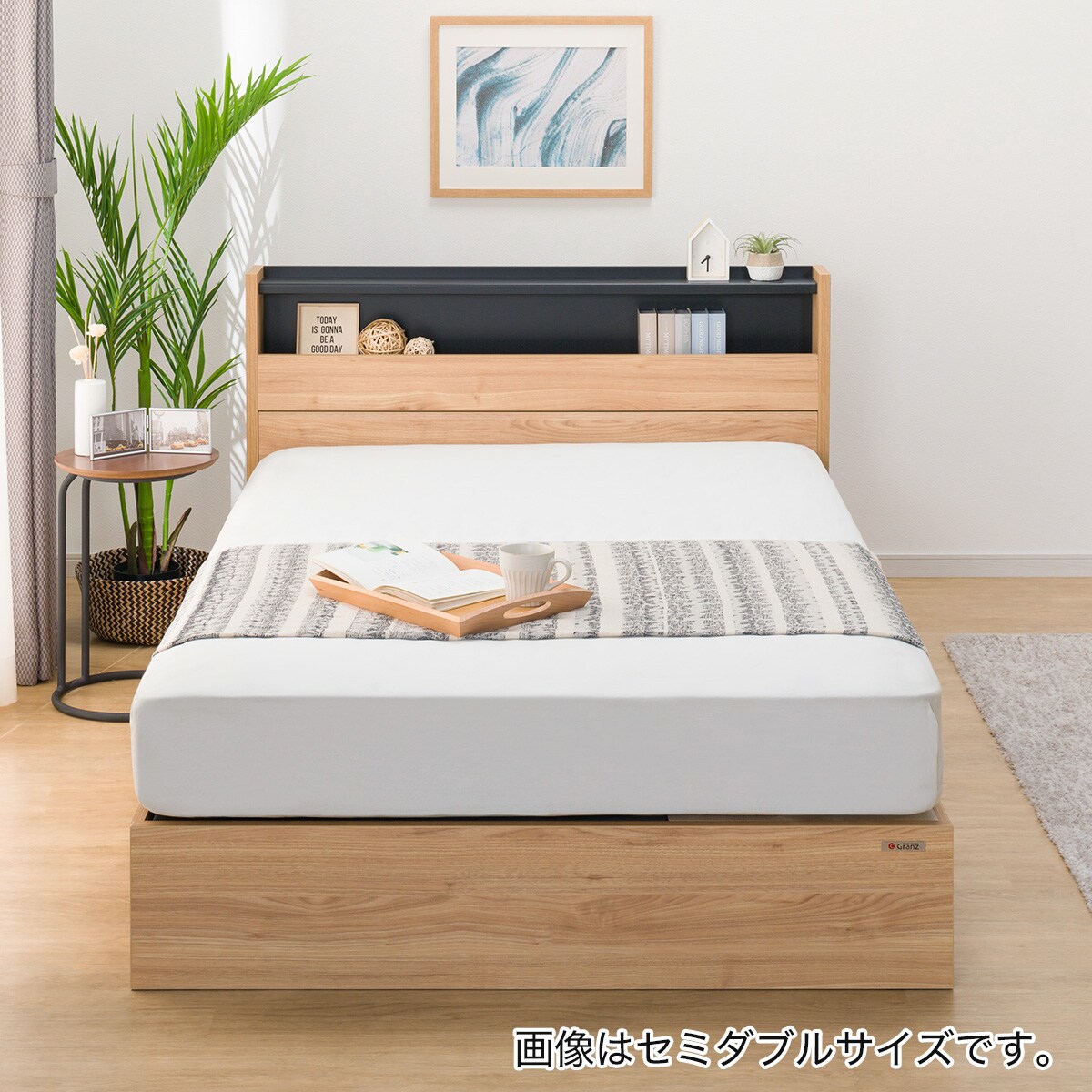 シングル 引出し付きスペパベッドフレーム(LQA NA)通販 | ニトリネット【公式】 家具・インテリア通販