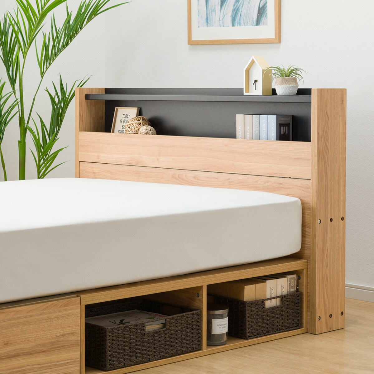 【埼玉県上尾市にて引取希望】ニトリ　ベットフレーム　セミダブル 埼玉県上尾市にて引取希望】ニトリ ベットフレーム セミダブル