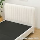 シングル ふわふわベッドフレーム (SLK WH) 6枚目画像