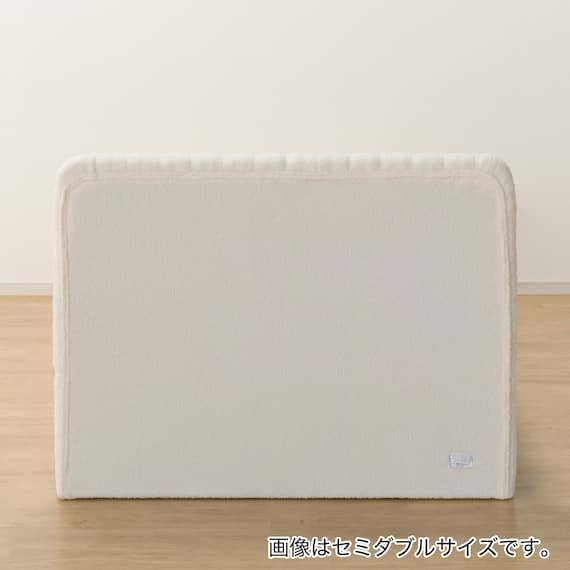 シングル ふわふわベッドフレーム (SLK WH) 10枚目画像