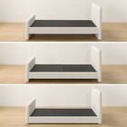 セミダブル ふわふわベッドフレーム (SLK WH) 9枚目画像