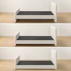 ダブル ふわふわベッドフレーム (SLK WH) 9枚目画像