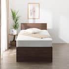 【大容量収納付き】チェストベッドフレーム シングル (N-ジオF-DP 40O-S すのこ MBR) 15枚目画像