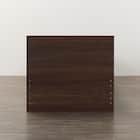 【大容量収納付き】チェストベッドフレーム シングル (N-ジオF-DP 40O-S すのこ MBR) 17枚目画像