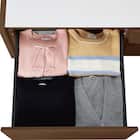 【大容量収納付き】チェストベッドフレーム シングル (N-ジオF-DP 40O-S すのこ MBR) 21枚目画像