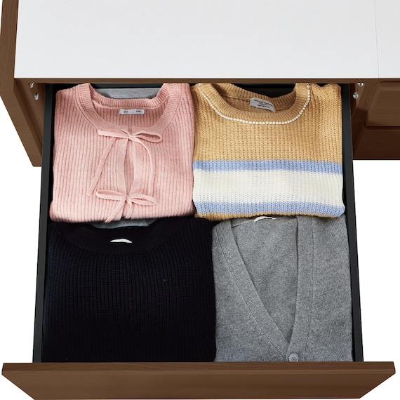 【大容量収納付き】チェストベッドフレーム シングル (N-ジオF-DP 40O-S すのこ MBR) 21枚目画像