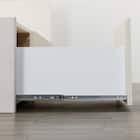 【大容量収納付き】シングルチェストベッド + マットレスセット (N-ジオF-DP 40O-S すのこ WW/U1-03 EM) 15枚目画像