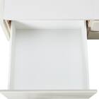 【大容量収納付き】シングルチェストベッド + マットレスセット (N-ジオF-DP 40O-S すのこ WW/U1-03 EM) 17枚目画像