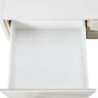 【大容量収納付き】シングルチェストベッド + マットレスセット (N-ジオF-DP 40O-S すのこ WW/U1-03 EM) 17枚目画像