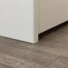 【大容量収納付き】シングルチェストベッド + マットレスセット (N-ジオF-DP 40O-S すのこ WW/U1-03 EM) 19枚目画像