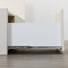 すのこセミダブルフラットヘッドボードチェストベッドセット(N-ジオF-DP WW/U1-03 EM） 15枚目画像