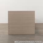 【大容量収納付き】チェストベッドフレーム セミダブル (N-ジオF-DP 40O-S すのこ GW) 17枚目画像