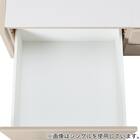 【大容量収納付き】チェストベッドフレーム セミダブル (N-ジオF-DP 40O-S すのこ GW) 20枚目画像