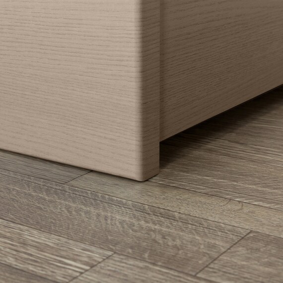 【大容量収納付き】チェストベッドフレーム セミダブル (N-ジオF-DP 40O-S すのこ GW) 22枚目画像