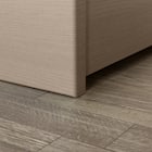 【大容量収納付き】チェストベッドフレーム セミダブル (N-ジオF-DP 40O-S すのこ GW) 22枚目画像