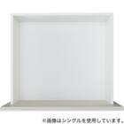 【大容量収納付き】ダブルチェストベッド + マットレスセット (N-ジオF-DP 40O-S すのこ WW/U1-03 EM) 18枚目画像