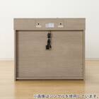 【大容量収納×棚・コンセント・ライト付き】ダブルチェストベッドフレーム (N-ジオC-DP 40O-S すのこ GW) 20枚目画像