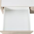 【大容量収納×棚・コンセント・ライト付き】ダブルチェストベッドフレーム (N-ジオC-DP 40O-S すのこ GW) 26枚目画像