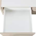 【大容量収納×棚・コンセント・ライト付き】ダブルチェストベッドフレーム (N-ジオC-DP 40O-S すのこ GW) 26枚目画像