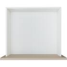 【大容量収納×棚・コンセント・ライト付き】ダブルチェストベッドフレーム (N-ジオC-DP 40O-S すのこ GW) 27枚目画像