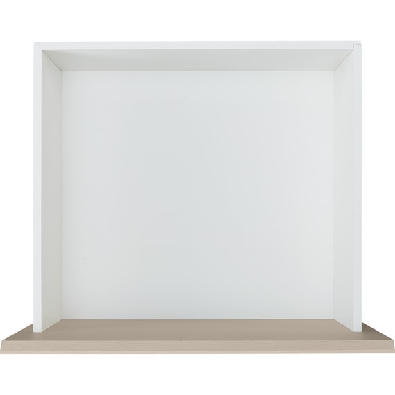 【大容量収納×棚・コンセント・ライト付き】ダブルチェストベッドフレーム (N-ジオC-DP 40O-S すのこ GW) 27枚目画像