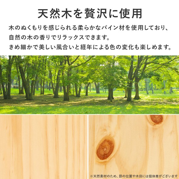 引き出し付き頑丈すのこベッド (シングル NA) 12枚目画像