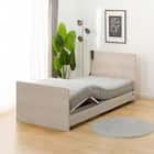 【非課税】電動シングルベッドフレーム + マットレスセット(NS001 ST GY/E2-04) 11枚目画像